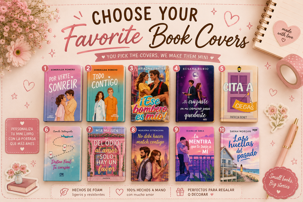Personalized Mini Books - (Pack of 5)