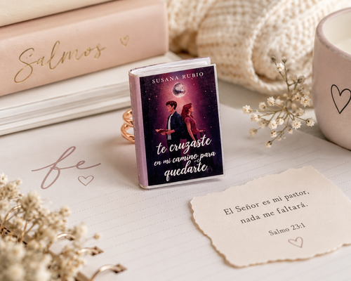 💍 Personalized Mini Book Ring